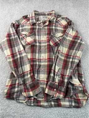 Urban Pipeline Men’s XL Plaid Flannel Button Up